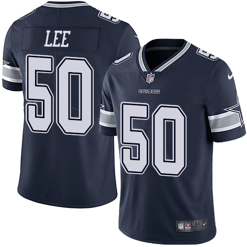 2019 men Dallas Cowboys #50 Lee blue Nike Vapor Untouchable Limited NFL Jersey style2->dallas cowboys->NFL Jersey